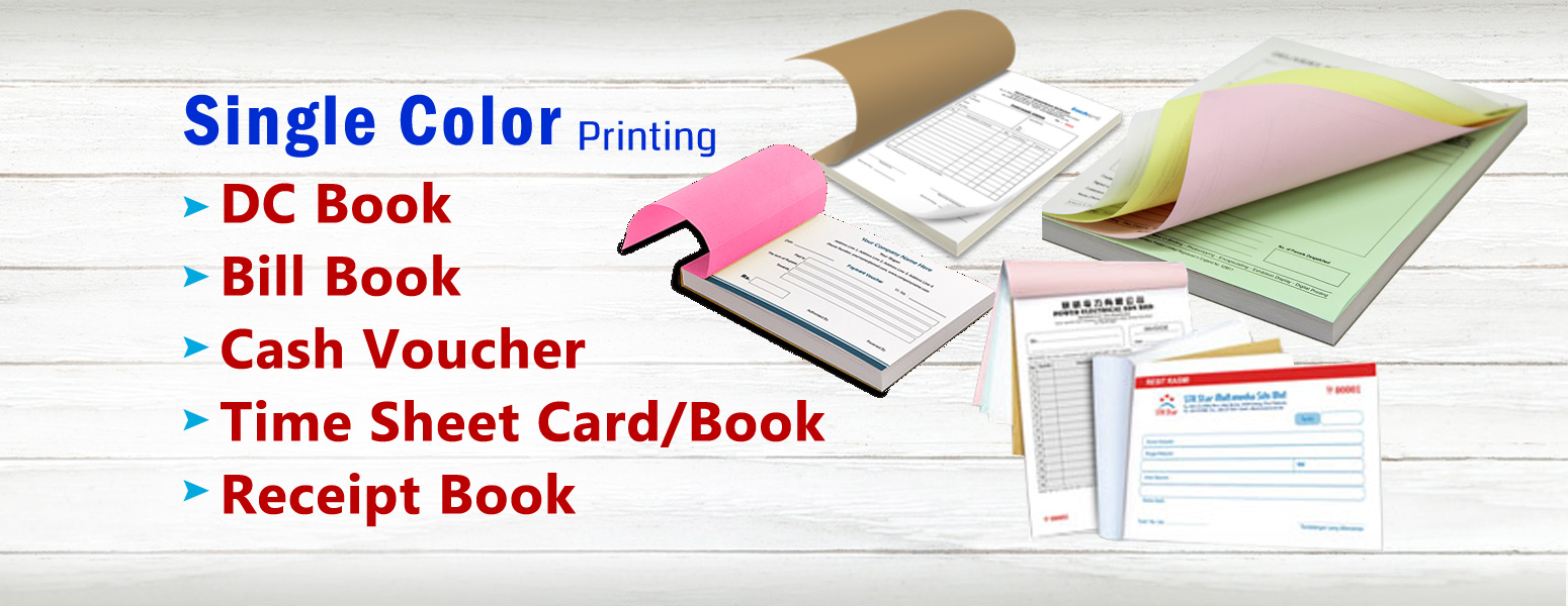 Bill Book Printing Service in ranipet